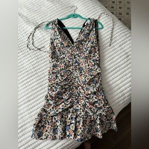 Veronica Beard JACKSON flower PRINT DRESS size 4 NWOT